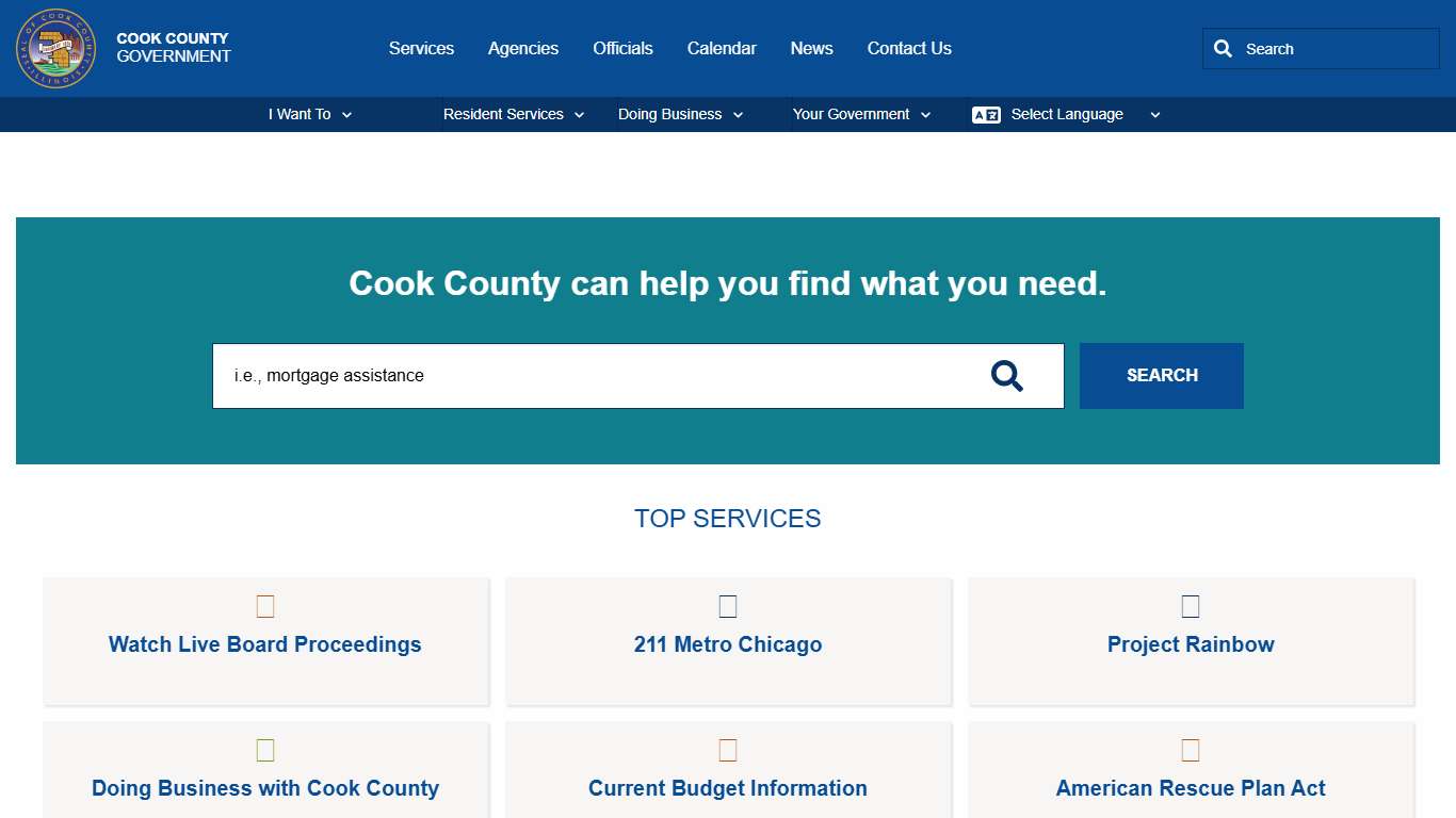Cook County Government, Illinois | Cook County
