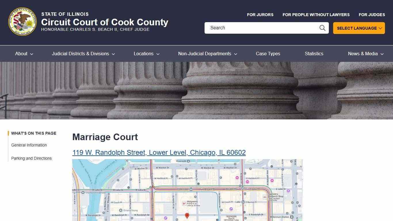 Marriage Court | Circuit Court of Cook County